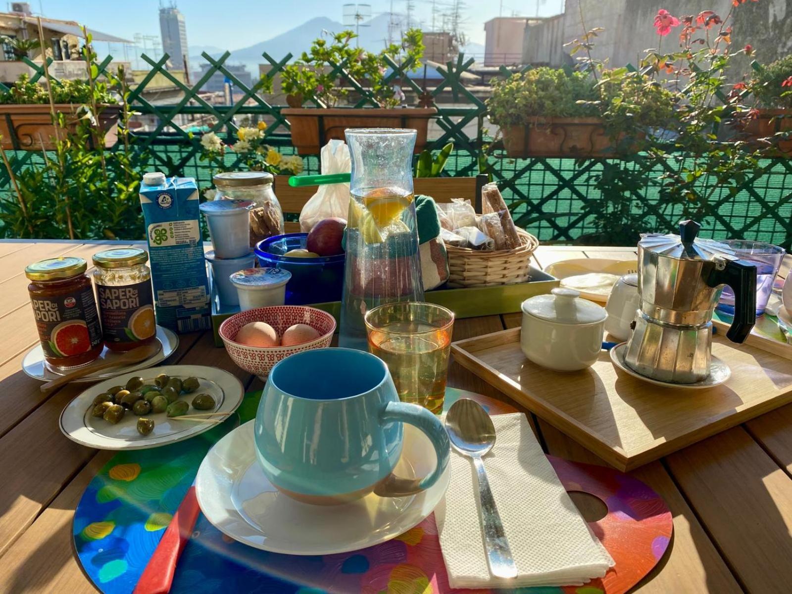 La Casa Blu Bed & Breakfast Napoli Ngoại thất bức ảnh